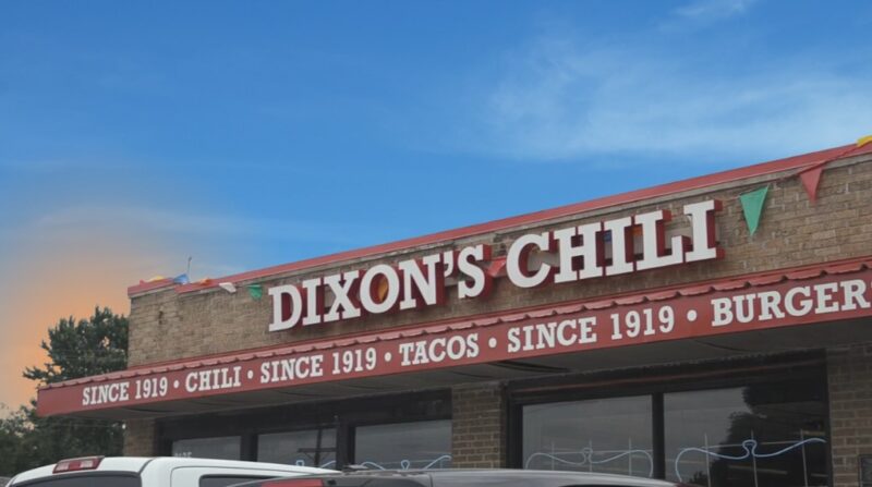 Dixon's Chili in Present Day 2024
