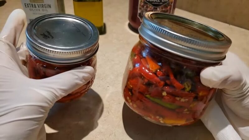 most common way of preserving chillies